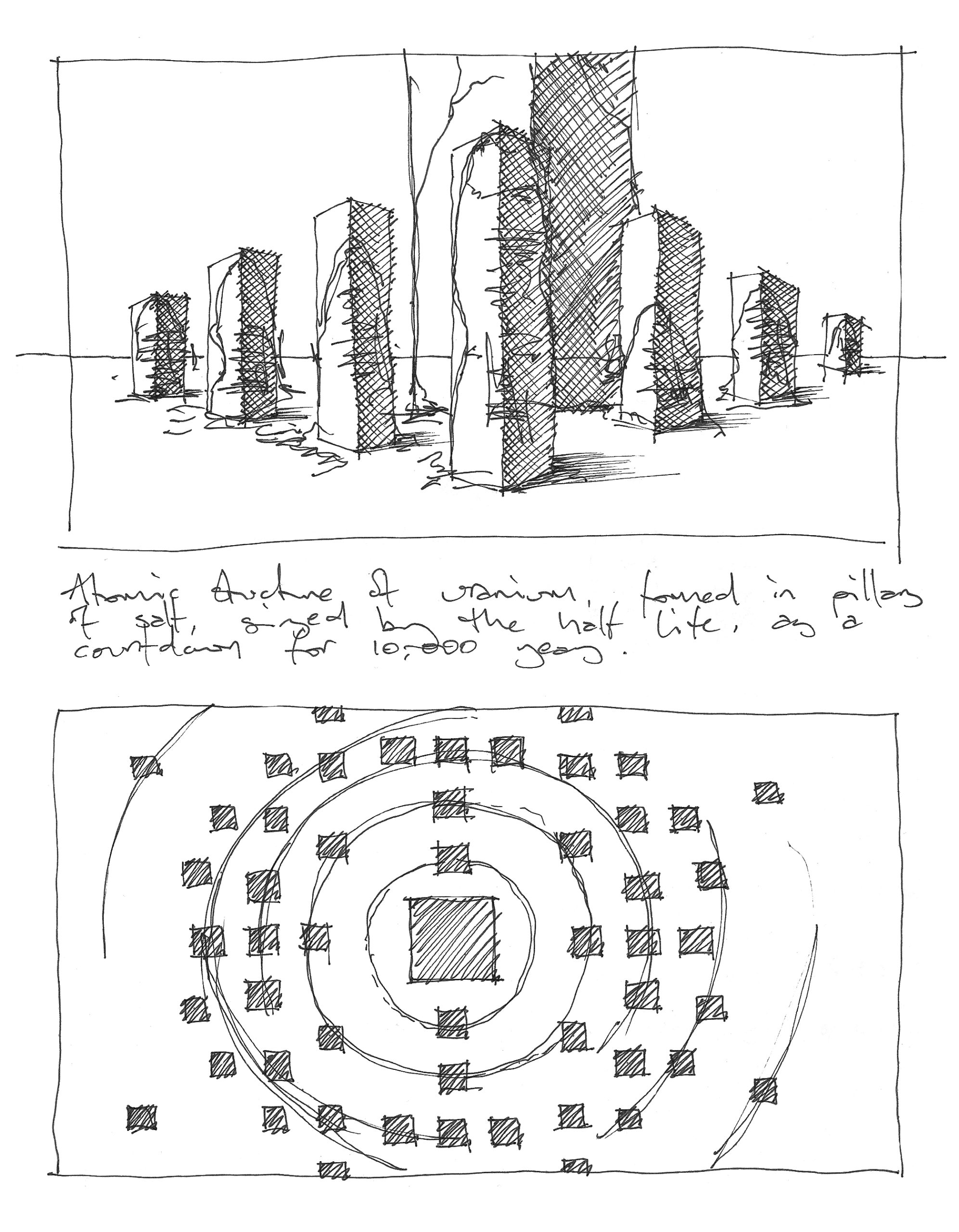 A concept sketch for the competition entry