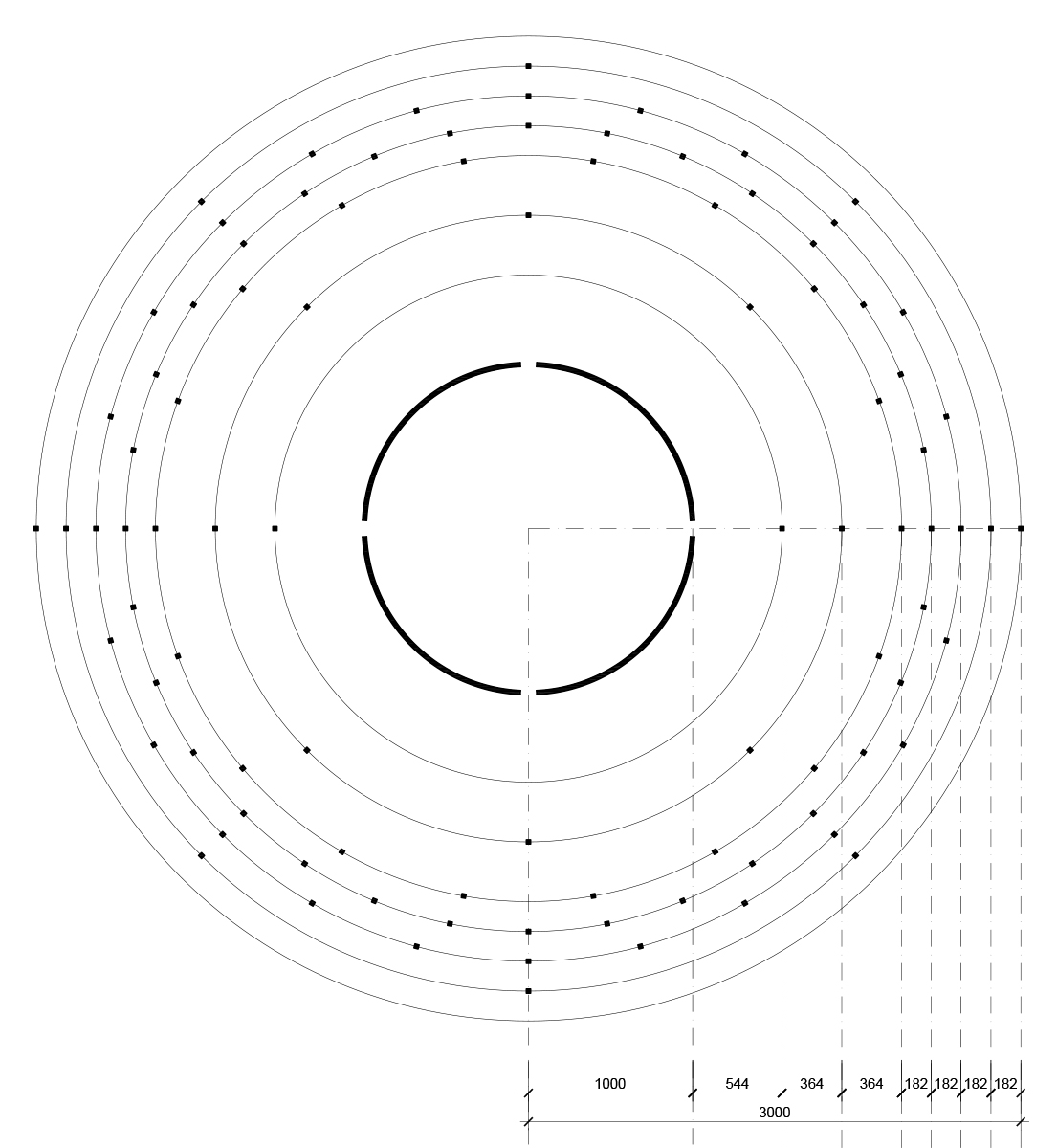 A site plan of the competition proposal