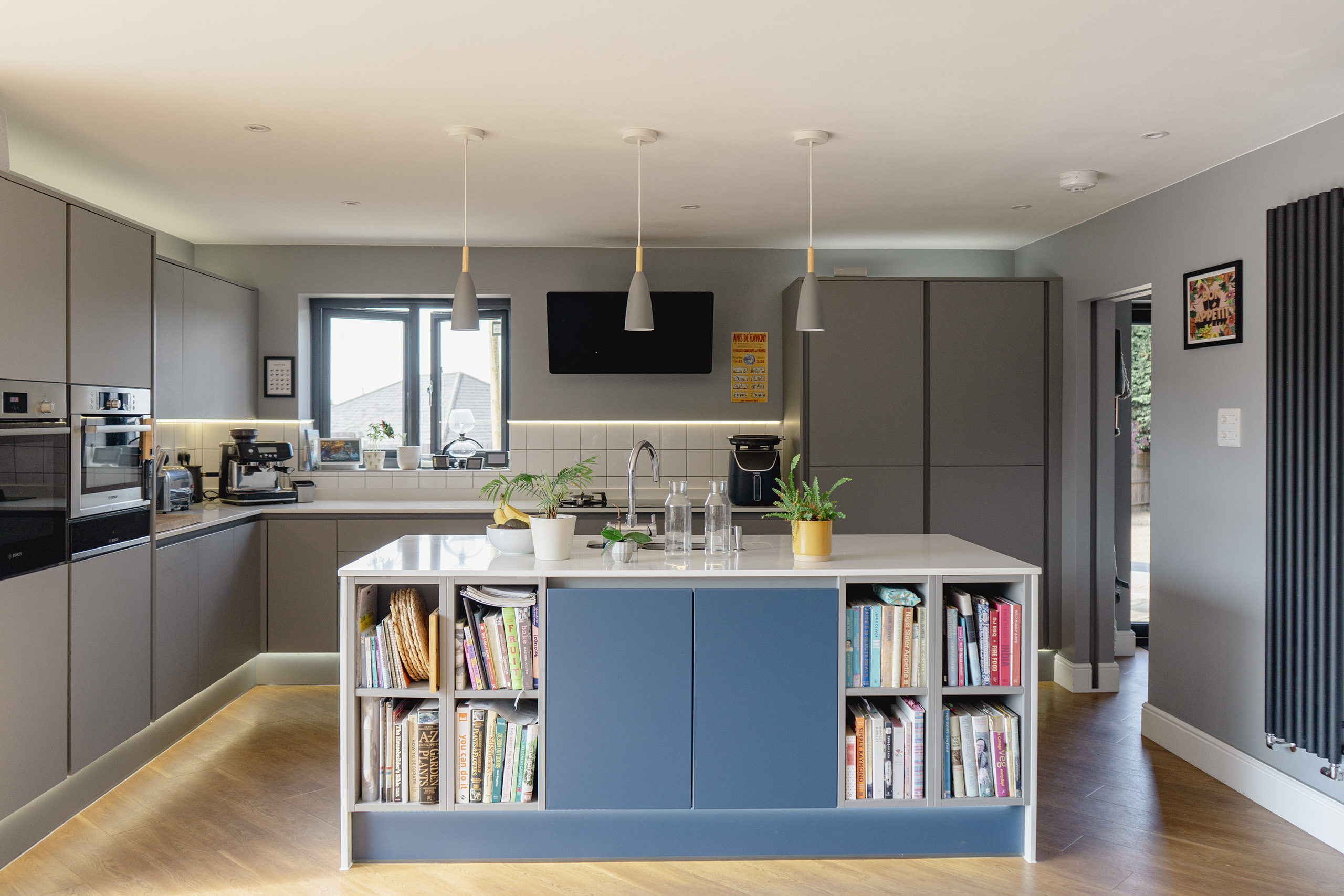 View of the kitchen