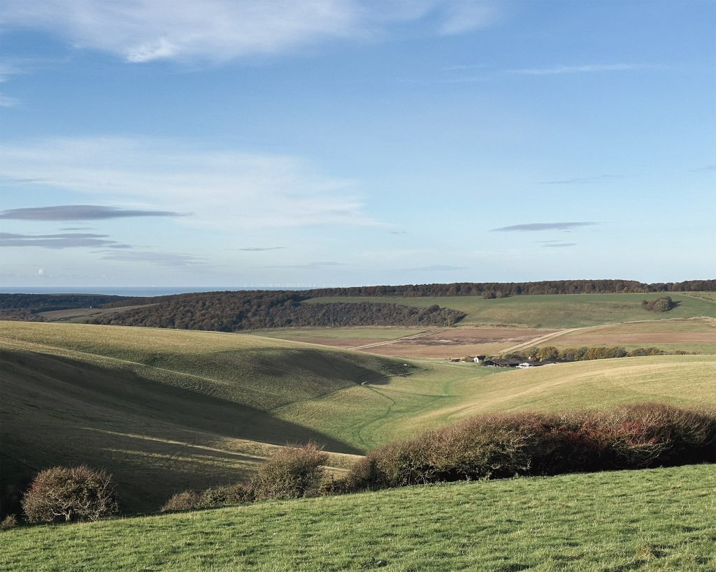 View of the South Downs