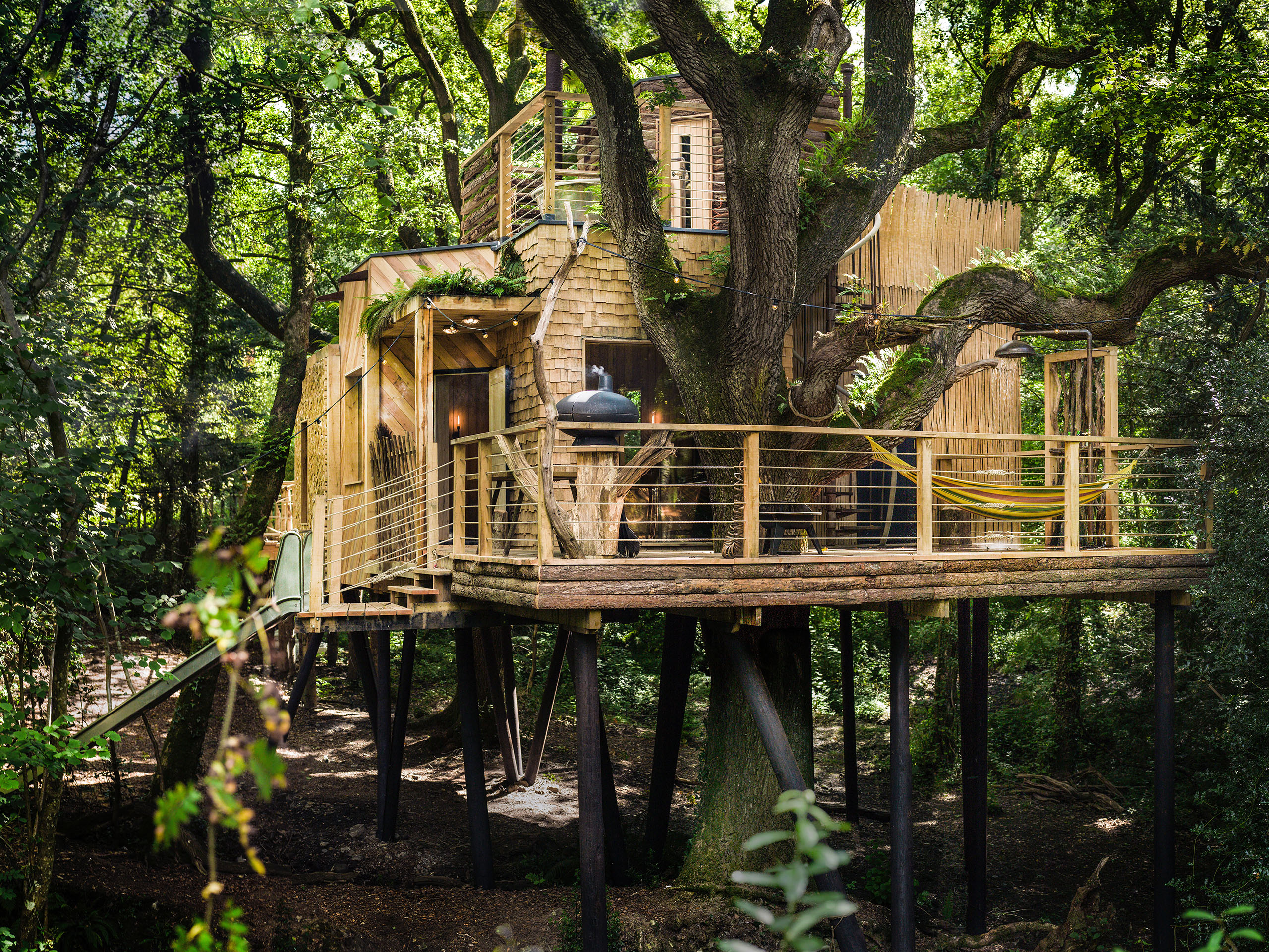 The Woodsmans Treehouse by Guy Mallinson and BEAM Architects. Photo by Sandy Steele-Perkins