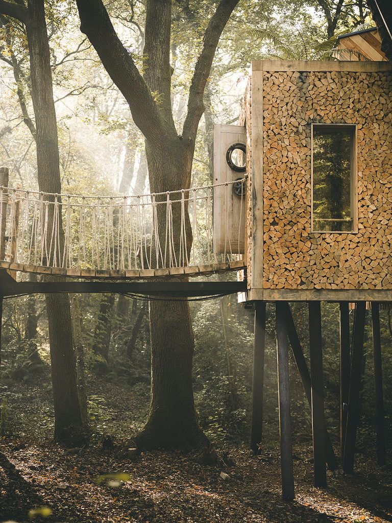The Woodsmans Treehouse by Guy Mallinson and BEAM Architects. Photo by Sandy Steele-Perkins