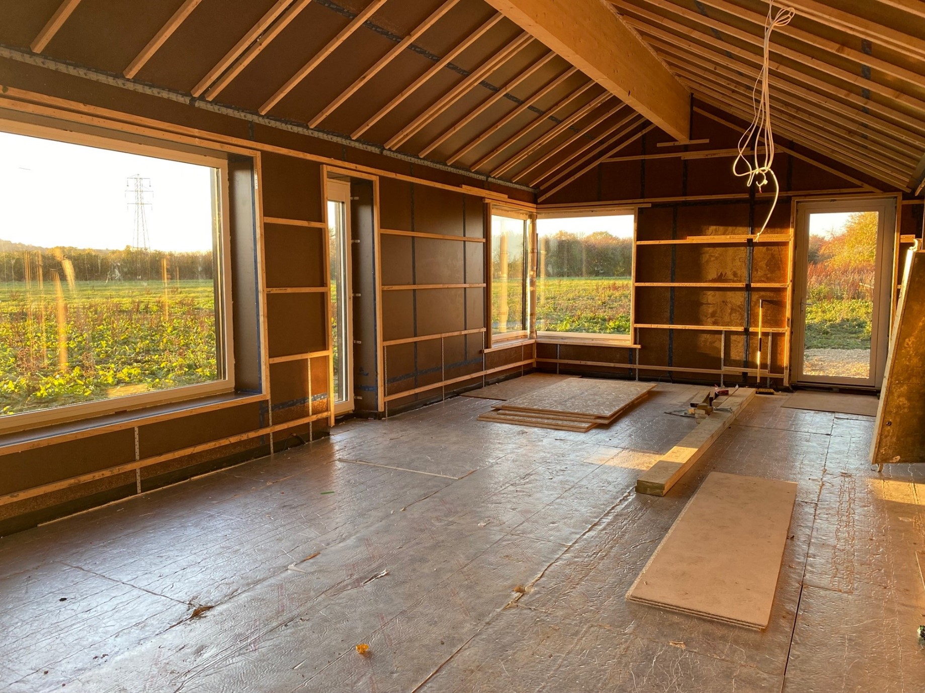 Fabric-first construction: building performance into the structure from day one.